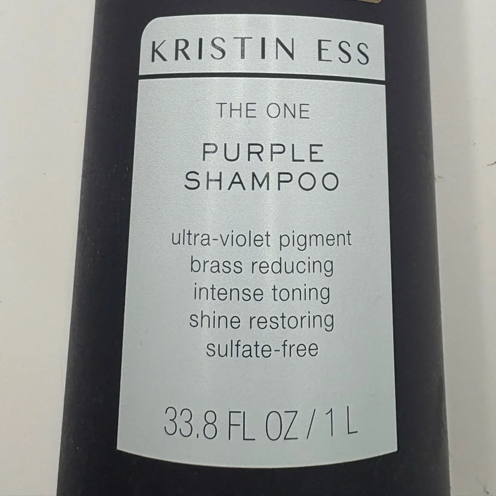 Kristin Ess The One Purple Shampoo 33.8oz 1L New Never Used‎